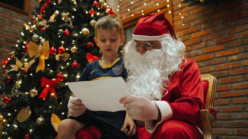 Papai Noel na sua casa